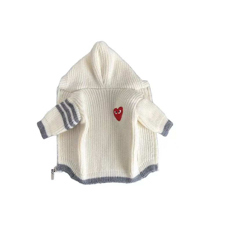 CDG Cotton Knit Corduroy Hoodie