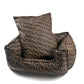 Furdi Faux Leather Pet Bed